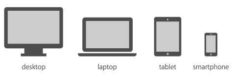 マルチデバイス レスポンシブ